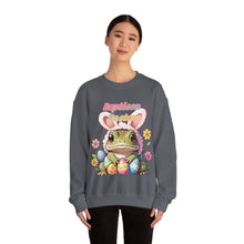 Load image into Gallery viewer, Repticon Unisex Heavy Blend™ Crewneck Sweatshirt w/ Easter Frog
