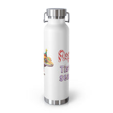 Load image into Gallery viewer, Repticon Copper Vacuum Insulated Bottle, 22oz w/ Crested Gecko Christmas Tree
