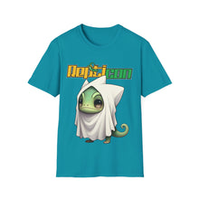 Load image into Gallery viewer, Repticon Unisex Softstyle T-Shirt w/ Chameleon Ghost
