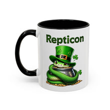Load image into Gallery viewer, Repticon Accent Coffee Mug /w Snake
