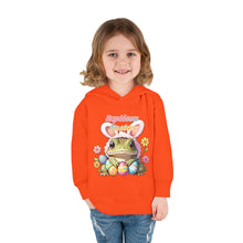 Load image into Gallery viewer, Repticon Toddler Pullover Fleece Hoodie w/ Easter Frog
