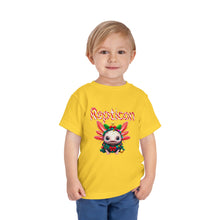 Load image into Gallery viewer, Repticon Toddler Short Sleeve Tee w/ Axolotl Christmas Tree
