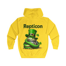 Load image into Gallery viewer, Repticon Unisex Full Zip Hoodie w/ Snake

