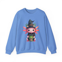 Load image into Gallery viewer, Repticon Women&#39;s Heavy Blend™ Crewneck Sweatshirt w/ Axolotl
