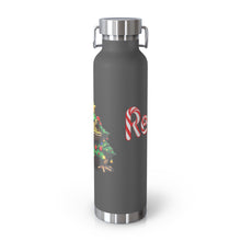 Load image into Gallery viewer, Repticon Copper Vacuum Insulated Bottle, 22oz w/ Toad Christmas Tree
