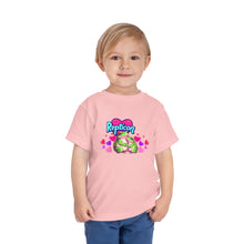 Load image into Gallery viewer, Repticon Toddler Short Sleeve Tee w/ Valentine Frogs
