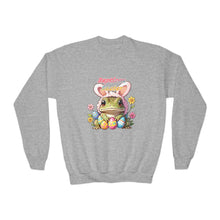 Load image into Gallery viewer, Repticon Youth Crewneck Sweatshirt w/ Easter Frog
