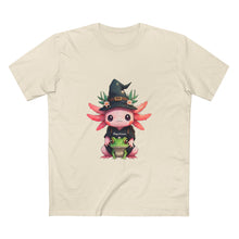 Load image into Gallery viewer, Repticon Men&#39;s Staple Tee w/ Axolotl

