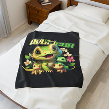Load image into Gallery viewer, Repticon Velveteen Plush Blanket /w Lizards
