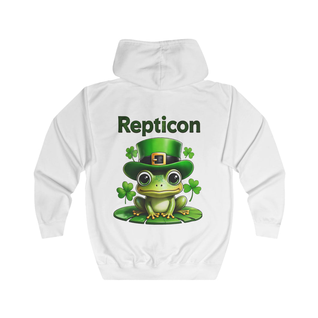 Repticon Unisex Full Zip Hoodie w/ Frog