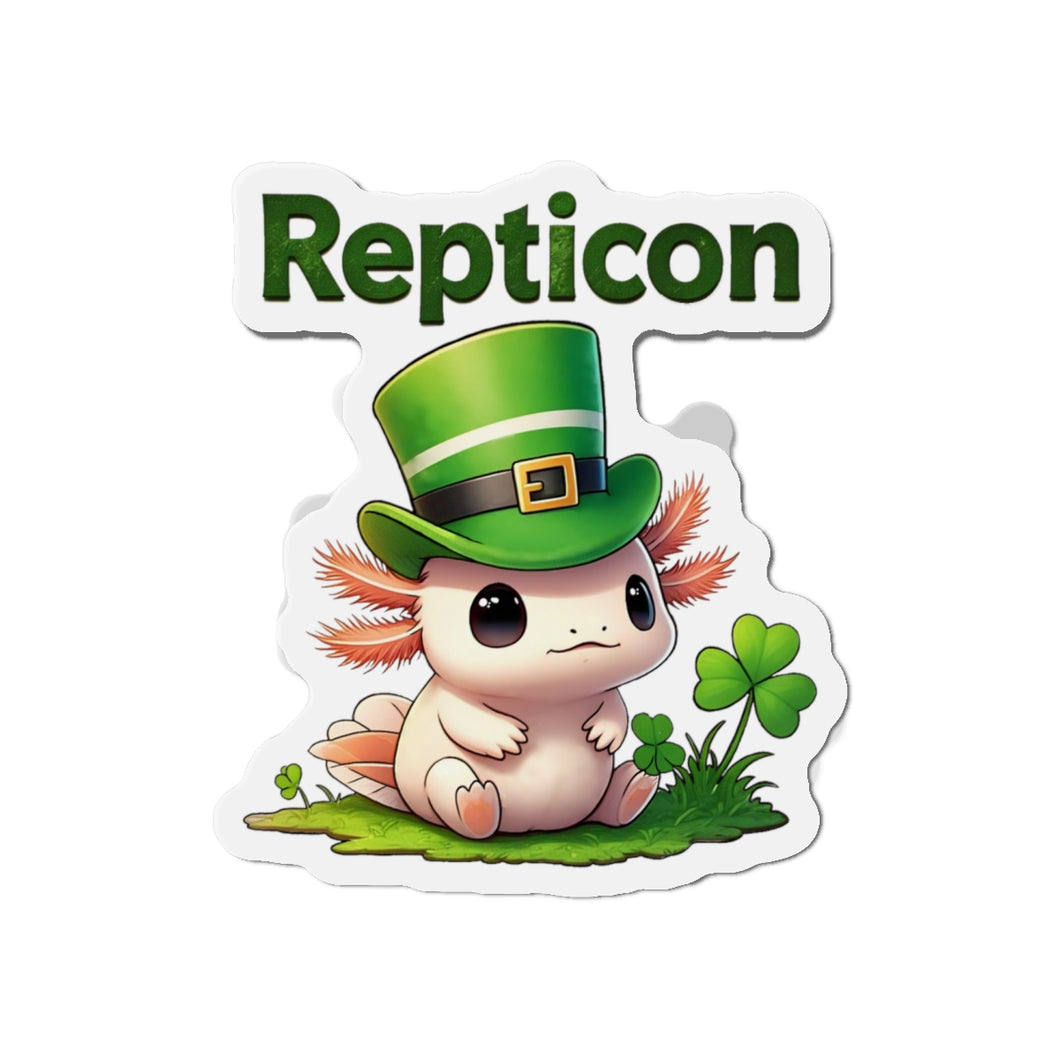 Repticon Die-Cut Magnets w/ Axolotl