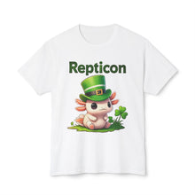 Load image into Gallery viewer, Repticon Unisex HD Cotton™ T-shirt w/ Axolotl
