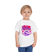 Load image into Gallery viewer, Repticon Toddler Short Sleeve Tee w/ Valentine Snakes
