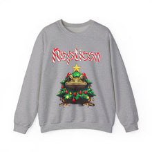 Load image into Gallery viewer, Repticon Unisex Heavy Blend™ Crewneck Sweatshirt w/ Toad Christmas Tree

