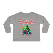 Load image into Gallery viewer, Repticon Toddler Long Sleeve Tee w/ Gecko Christmas Tree
