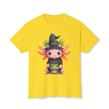 Load image into Gallery viewer, Repticon Unisex HD Cotton™ T-shirt w/ Axolotl
