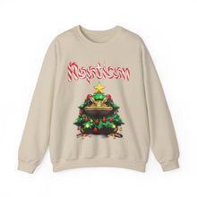Load image into Gallery viewer, Repticon Unisex Heavy Blend™ Crewneck Sweatshirt w/ Toad Christmas Tree
