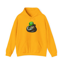 Load image into Gallery viewer, Repticon Men&#39;s Heavy Blend™ Hooded Sweatshirt w/ Black Snake
