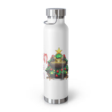 Load image into Gallery viewer, Repticon Copper Vacuum Insulated Bottle, 22oz w/ Toad Christmas Tree
