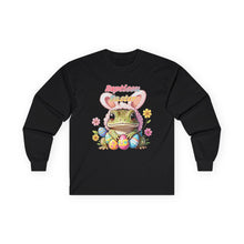 Load image into Gallery viewer, Repticon Unisex Ultra Cotton Long Sleeve Tee w/ Easter Frog
