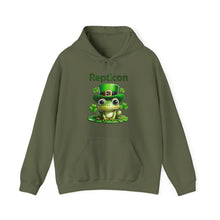 Load image into Gallery viewer, Repticon Unisex Heavy Blend™ Hooded Sweatshirt w/ Frog

