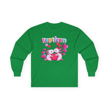 Load image into Gallery viewer, Repticon Unisex Ultra Cotton Long Sleeve Tee w/ Valentine Axolotls
