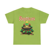 Load image into Gallery viewer, Repticon Unisex Heavy Cotton Tee w/ Toad Christmas Tree

