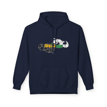 Load image into Gallery viewer, Repticon Women&#39;s Midweight Softstyle Fleece Hoodie w/ Gecko
