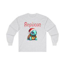 Load image into Gallery viewer, Repticon Unisex Ultra Cotton Long Sleeve Tee w/ Tortoise Santa
