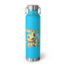 Load image into Gallery viewer, Repticon Copper Vacuum Insulated Bottle, 22oz w/ Lizards
