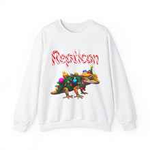 Load image into Gallery viewer, Repticon Unisex Heavy Blend™ Crewneck Sweatshirt w/ Crested Gecko Santa
