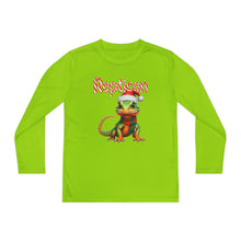 Load image into Gallery viewer, Repticon Youth Long Sleeve Competitor Tee w/ Lizard Santa
