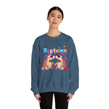 Load image into Gallery viewer, Repticon Unisex Heavy Blend™ Crewneck Sweatshirt w/ Valentine Tortoises
