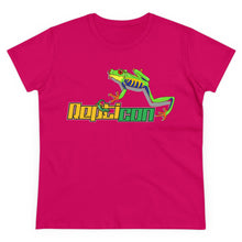 Load image into Gallery viewer, Repticon Women&#39;s Midweight Cotton Tee w/ Red-Eyed Tree Frog
