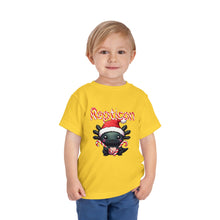 Load image into Gallery viewer, Repticon Toddler Short Sleeve Tee w/ Axolotl Santa
