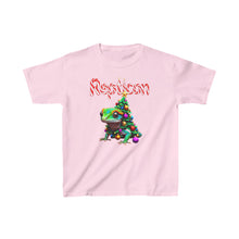 Load image into Gallery viewer, Repticon Kids Heavy Cotton™ Tee w/ Gecko Christmas Tree
