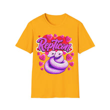 Load image into Gallery viewer, Repticon Unisex Softstyle T-Shirt w/ Valentine Snakes
