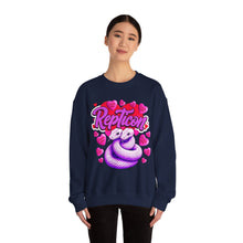 Load image into Gallery viewer, Repticon Unisex Heavy Blend™ Crewneck Sweatshirt w/ Valentine Snakes
