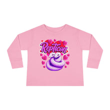 Load image into Gallery viewer, Repticon Toddler Long Sleeve Tee w/ Valentine Snakes
