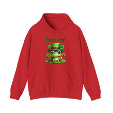 Load image into Gallery viewer, Repticon Unisex Heavy Blend™ Hooded Sweatshirt w/ Frog
