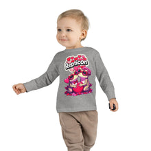 Load image into Gallery viewer, Repticon Toddler Long Sleeve Tee w/ Valentine Toads
