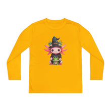 Load image into Gallery viewer, Repticon Youth Long Sleeve Competitor Tee w/ Axolotl
