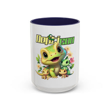 Load image into Gallery viewer, Repticon Accent Coffee Mug w/ Lizards
