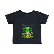 Load image into Gallery viewer, Repticon Infant Fine Jersey Tee w/ Frog
