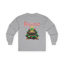 Load image into Gallery viewer, Repticon Unisex Ultra Cotton Long Sleeve Tee w/ Toad Christmas Tree
