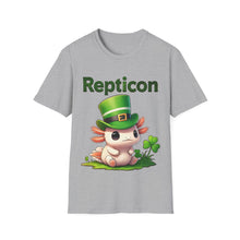 Load image into Gallery viewer, Repticon Unisex Softstyle T-Shirt w/ Axolotl

