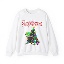 Load image into Gallery viewer, Repticon Unisex Heavy Blend™ Crewneck Sweatshirt w/ Crested Gecko Christmas Tree
