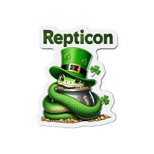 Load image into Gallery viewer, Repticon Die-Cut Magnets w/ Snake

