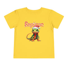 Load image into Gallery viewer, Repticon Toddler Short Sleeve Tee w/ Lizard Santa
