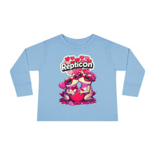 Load image into Gallery viewer, Repticon Toddler Long Sleeve Tee w/ Valentine Toads
